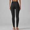 Contoura Thermo Shaping Legging zwart, voorkant met hoge taille