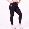 Contoura Push-Up 3D Legging zwart met telefoonzak